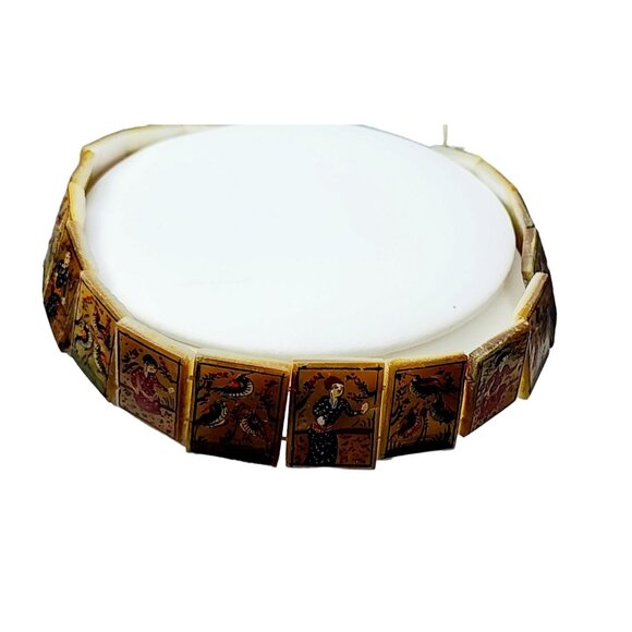 Vintage Persian Storybook Necklace (A2536) - Picture 1 of 5